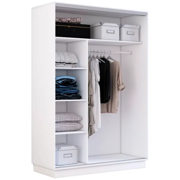 Dulap cupe Mobildor-Lux Fox 1400 110 140 x 60 x 220 / PAL / White photo 2