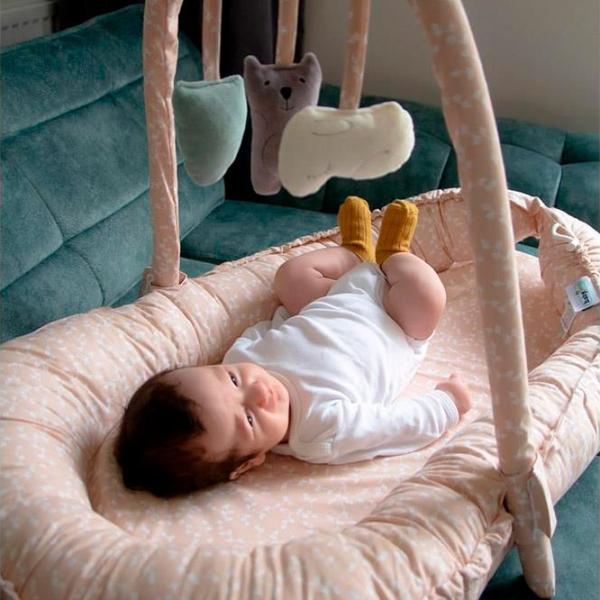 Babynest BabyJem Between () Bumbac/ Pink photo 2 Babynest BabyJem Between () Bumbac/ Pink photo 2