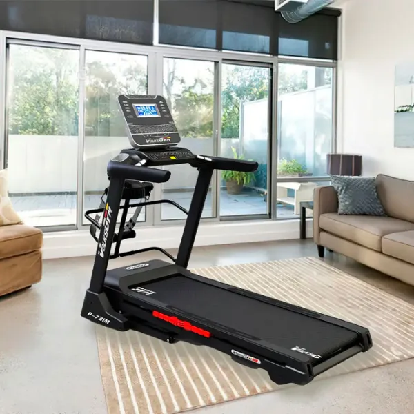 Беговая дорожка VolksGym P73i 20 км/ ч/ 140 кг/ Черный photo 4