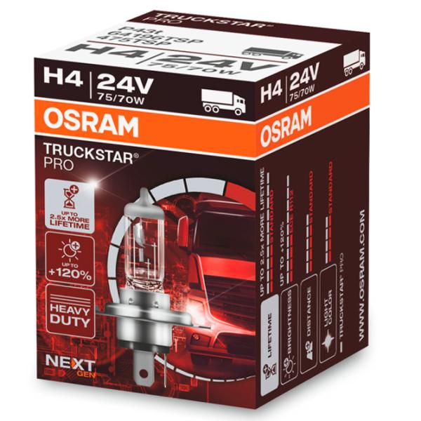 Lampă auto Osram 64196TSP Halogen/ H4/ P43t/ 70 W/ 1900lm photo 2 Lampă auto Osram 64196TSP Halogen/ H4/ P43t/ 70 W/ 1900lm photo 2