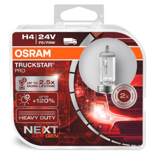 Lampă auto Osram 64196TSP-HCB Halogen/ H4/ P43t/ 70 W/ 1900lm photo 2 Lampă auto Osram 64196TSP-HCB Halogen/ H4/ P43t/ 70 W/ 1900lm photo 2