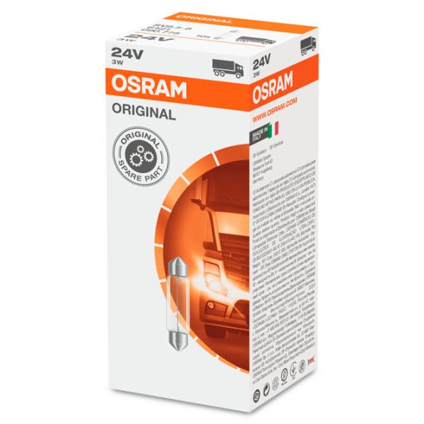 Lampă auto Osram 6421 Incandescentă/ C5W/ SV8.5-8/ 3 W/ 17 lm photo 2