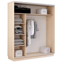 Dulap cupe Mobildor-Lux Fox 1600 3025 160 x 60 x 220 / PAL / Stejar Sonoma photo 2