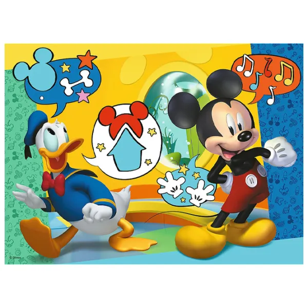 Пазл 2D Trefl Mickey Mouse and Funhouse 3+/ Количество деталей: 30 photo 2 Пазл 2D Trefl Mickey Mouse and Funhouse 3+/ Количество деталей: 30 photo 2