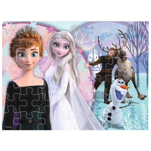 Puzzle 2D Trefl The magic land of ice 3+/ Numărul de piese: 30 photo 2 Puzzle 2D Trefl The magic land of ice 3+/ Numărul de piese: 30 photo 2