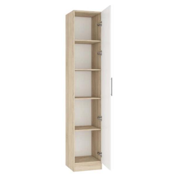 Dulap cu polițe Mobildor-Lux Practik 210 x 40 x 40/ PAL/ White photo 2