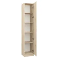 Шкаф с полками Mobildor-Lux Practik 210см x 40см x 40см/ ДСП/ Sonoma photo 2