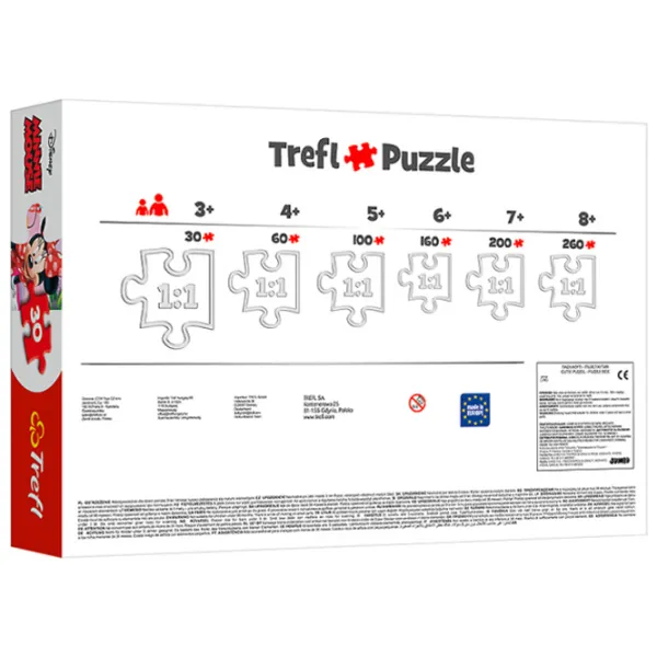 Пазл 2D Trefl Best friends Minnie 3+/ Количество деталей: 30 photo 3 Пазл 2D Trefl Best friends Minnie 3+/ Количество деталей: 30 photo 3