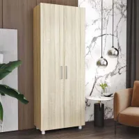 Комбинированный гардероб Mobildor-Lux Flex 210см x 80см x 40см/ ДСП/ Sonoma photo 5