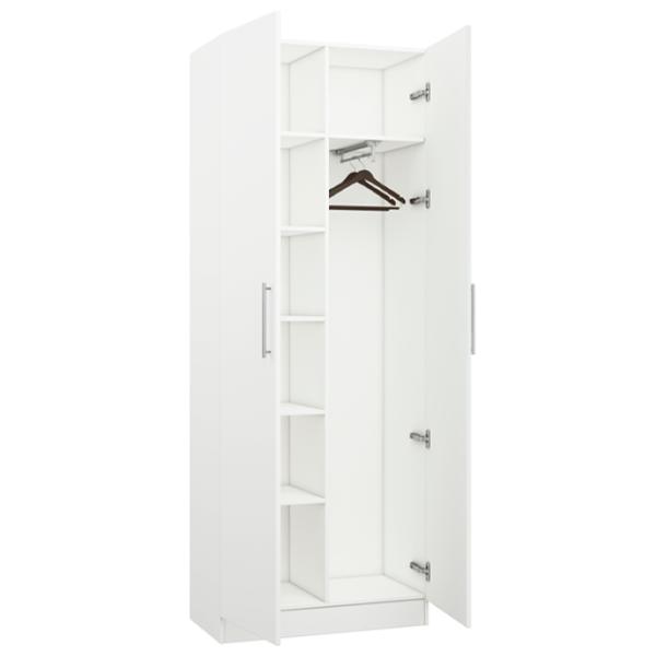 Dulap combinat Mobildor-Lux Practik 210 x 80 x 40/ PAL/ White photo 3