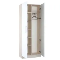 Dulap combinat Mobildor-Lux Practik 210 x 80 x 40 / PAL / Sonoma photo 2