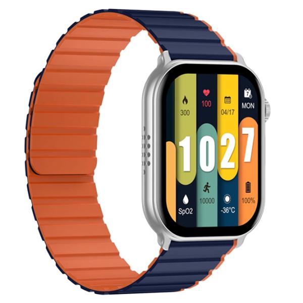 Умные часы Kieslect KS PRO Watch 2.01"/ Оранжевый Серебристый photo 3 Умные часы Kieslect KS PRO Watch 2.01"/ Оранжевый Серебристый photo 3