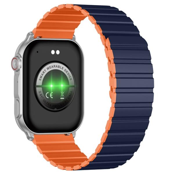Умные часы Kieslect KS PRO Watch 2.01"/ Оранжевый Серебристый photo 5 Умные часы Kieslect KS PRO Watch 2.01"/ Оранжевый Серебристый photo 5