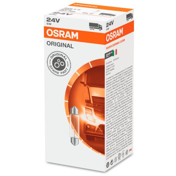 Lampă auto Osram 6424 Incandescentă/ C5W/ SV8.5-8/ 5 W/ 60 lm photo 3 Lampă auto Osram 6424 Incandescentă/ C5W/ SV8.5-8/ 5 W/ 60 lm photo 3