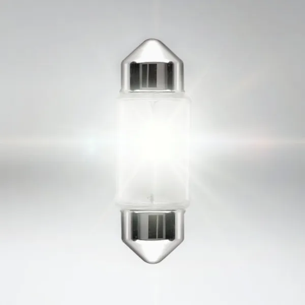 Автомобильная лампа Osram 6438 Накал/ C10W, C5W, W10W/ SV8.5-8/ 10 Вт/ 120лм photo 4 Автомобильная лампа Osram 6438 Накал/ C10W, C5W, W10W/ SV8.5-8/ 10 Вт/ 120лм photo 4