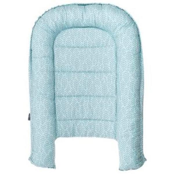 Babynest Zaffiro Leaves (5902745549934) Bumbac/ Mint photo 2