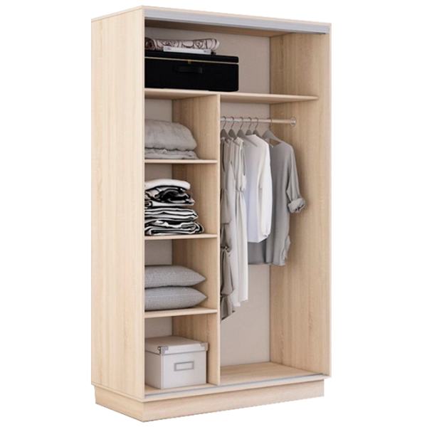 Dulap cupe Mobildor-Lux Fox 1100 3025 110 x 60 x 220 / PAL / Stejar Sonoma photo 2 Dulap cupe Mobildor-Lux Fox 1100 3025 110 x 60 x 220 / PAL / Stejar Sonoma photo 2