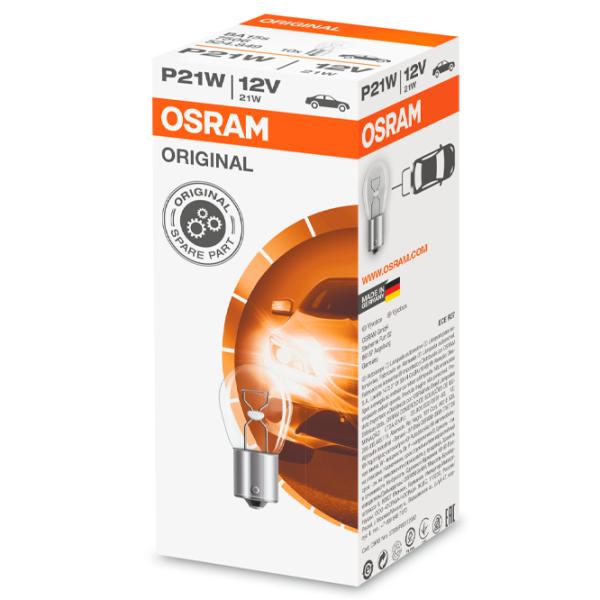 Lampă auto Osram 7506 Incandescentă/ P21W/ BA15s/ 21 W/ 460 lm photo 2