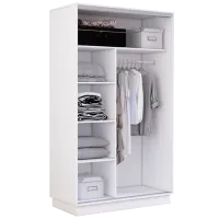 Шкаф cupe Mobildor-Lux Fox 1200 110 120 x 60см x 220 / ЛДСП / White photo 3