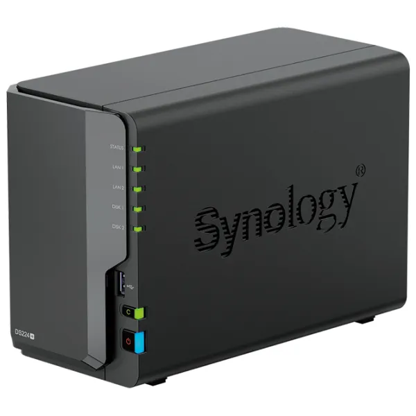 NAS Synology DS224+ Черный photo 2