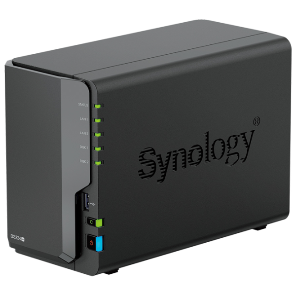 NAS Synology DS224+ Черный photo 2