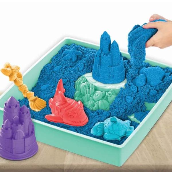 Set Kinetic Sand Sandbox 3+ photo 3 Set Kinetic Sand Sandbox 3+ photo 3