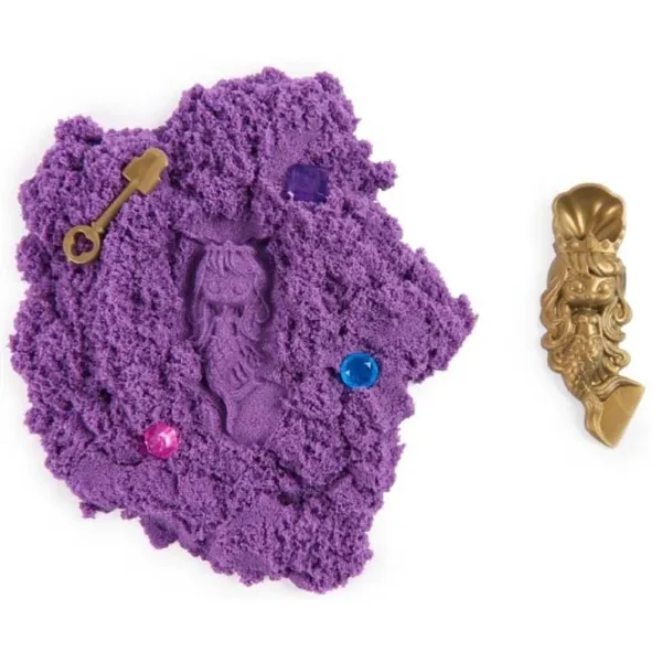 Кинетический песок Kinetic Sand Mermaid Treasure 3+ photo 2 Кинетический песок Kinetic Sand Mermaid Treasure 3+ photo 2