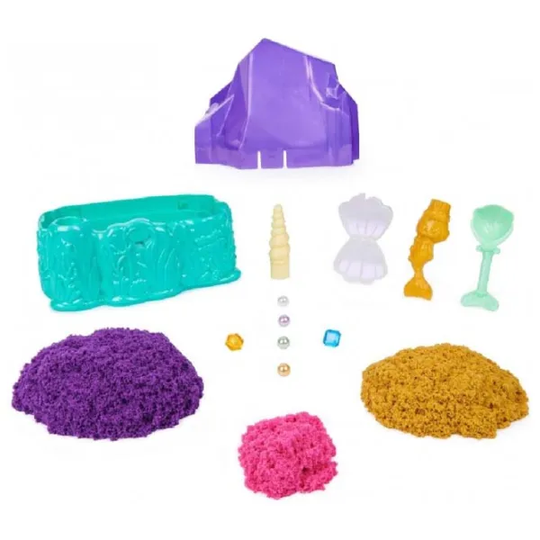 Set Kinetic Sand Mermaid Crystal 3+ photo 4 Set Kinetic Sand Mermaid Crystal 3+ photo 4