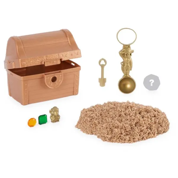 Nisip kinetic Kinetic Sand Treasure Chest Ast 3+ photo 2 Nisip kinetic Kinetic Sand Treasure Chest Ast 3+ photo 2