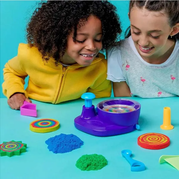 Nisip kinetic Kinetic Sand Swirl & Surprise 3+ photo 3 Nisip kinetic Kinetic Sand Swirl & Surprise 3+ photo 3