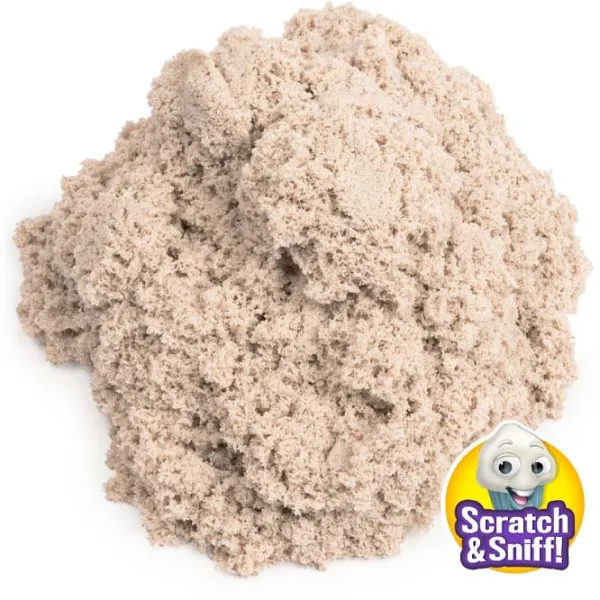 Кинетический песок Kinetic Sand Vanilla Cupcake 3+ photo 2 Кинетический песок Kinetic Sand Vanilla Cupcake 3+ photo 2