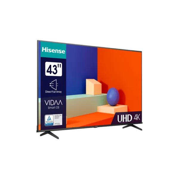 Televizor Hisense 43A6K 43"/ DLED/ 4K/ Smart TV/ Black photo 7 Televizor Hisense 43A6K 43"/ DLED/ 4K/ Smart TV/ Black photo 7