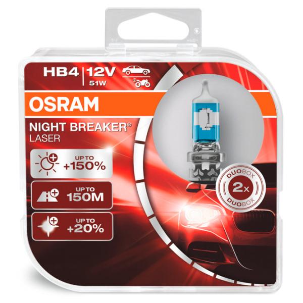 Lampă auto Osram 9006NL Halogen/ HB4/ P22d/ 51 W/ 1000lm photo 2 Lampă auto Osram 9006NL Halogen/ HB4/ P22d/ 51 W/ 1000lm photo 2