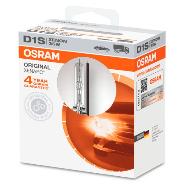 Lampă auto Osram 66140 Xenon/ D1S/ PK32d-2/ 35 W/ 3200lm photo 2 Lampă auto Osram 66140 Xenon/ D1S/ PK32d-2/ 35 W/ 3200lm photo 2