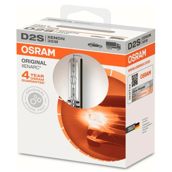 Автомобильная лампа Osram 66240 Ксенон/ D2S/ P32d-2/ 35 Вт/ 3200лм photo 2