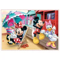 Puzzle 2D Trefl Minnie with Friends 3+/ Numărul de piese: 71 photo 3