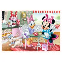 Puzzle 2D Trefl Minnie with Friends 3+/ Numărul de piese: 71 photo 5