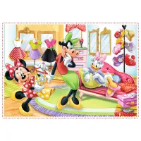 Puzzle 2D Trefl Minnie with Friends 3+/ Numărul de piese: 71 photo 6