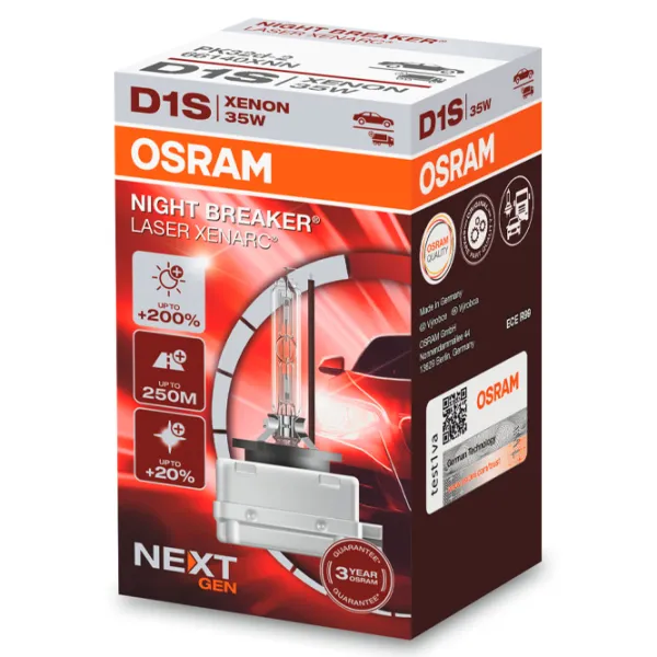 Lampă auto Osram 66140 Xenon / D1S / PK32d-2 / 35 W / 3200lm photo 2 Lampă auto Osram 66140 Xenon / D1S / PK32d-2 / 35 W / 3200lm photo 2