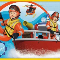 Puzzle 2D Trefl Helpful 4 in 1 3+/ Numărul de piese: 71 photo 3