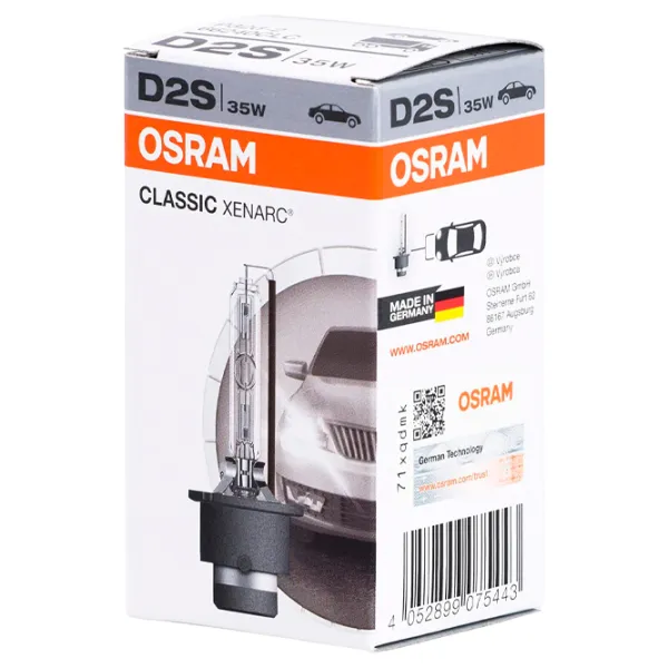 Lampă auto Osram 66240 Xenon/ D2S/ P32d-2/ 35 W/ 3200lm photo 3 Lampă auto Osram 66240 Xenon/ D2S/ P32d-2/ 35 W/ 3200lm photo 3