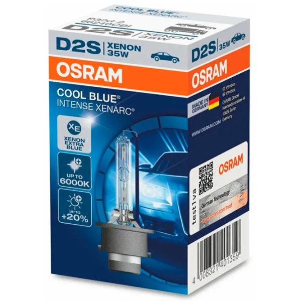 Автомобильная лампа Osram 66240CBI Ксенон/ D2S/ P32d-2/ 35 Вт/ 3200лм photo 2 Автомобильная лампа Osram 66240CBI Ксенон/ D2S/ P32d-2/ 35 Вт/ 3200лм photo 2