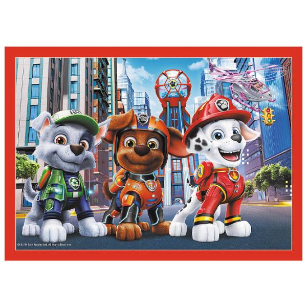 Пазл 2D Trefl 4in1 Paw Patrol in the city 4+/ Количество деталей: 207 photo 5 Пазл 2D Trefl 4in1 Paw Patrol in the city 4+/ Количество деталей: 207 photo 5