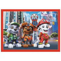 Puzzle 2D Trefl 4in1 Paw Patrol in the city 4+/ Numărul de piese: 207 photo 5