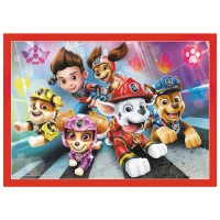 Puzzle 2D Trefl 4in1 Paw Patrol in the city 4+/ Numărul de piese: 207 photo 6