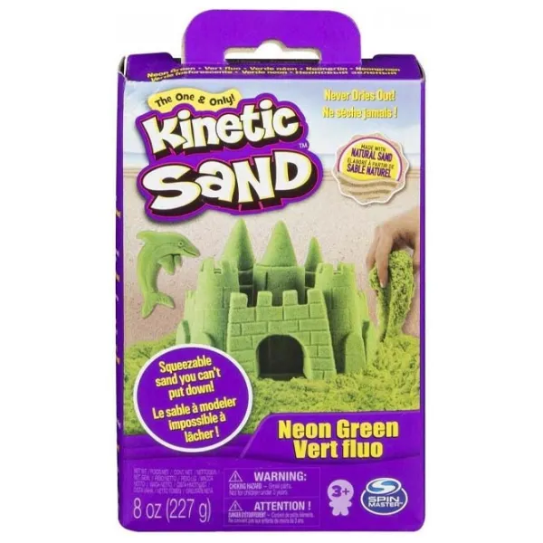 Nisip kinetic Kinetic Sand Neon 3+ photo 3 Nisip kinetic Kinetic Sand Neon 3+ photo 3