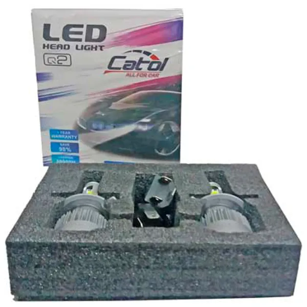 Lampă auto Catol Lux Q2 LED/ HB4/ P22d/ 38 W/ 9006lm photo 2