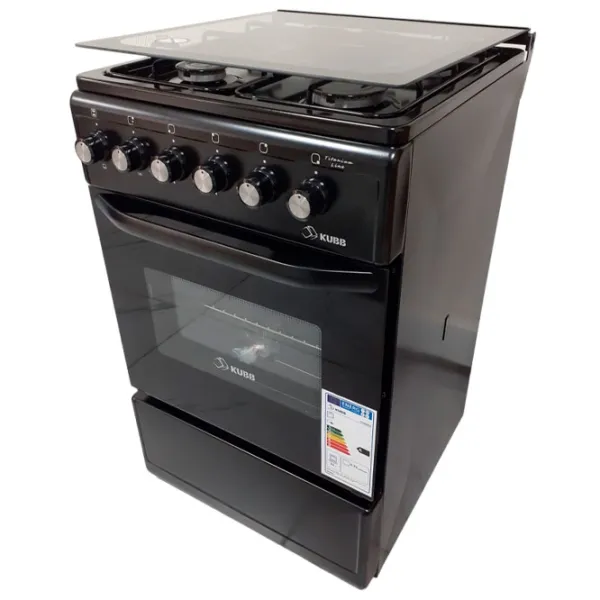 Aragaz KUBB TD1200MGLK Pe gaz/ Black photo 2
