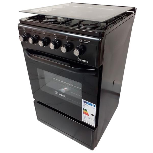 Aragaz KUBB TD1200MGLK Pe gaz/ Black photo 2