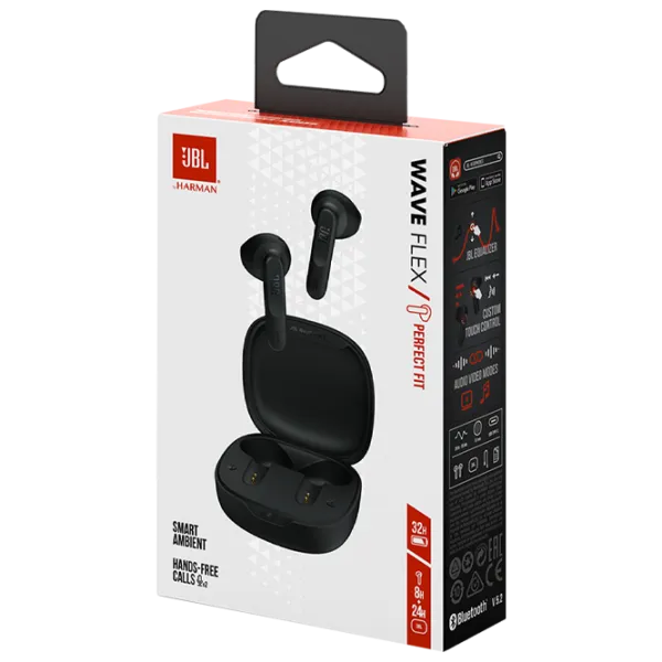 Наушники JBL Wave Flex Черный Беспроводные/ Персональный photo 9 Наушники JBL Wave Flex Черный Беспроводные/ Персональный photo 9
